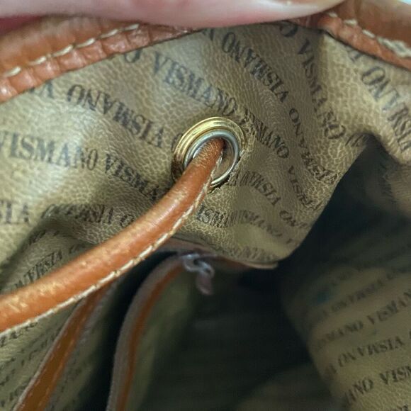 Flavi Vismano Firenze satchel w/cinch closure & one main compartment - Picture 10 of 14